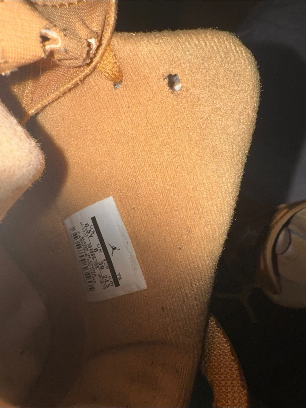 Jordan Wheat Brown Suede 6s